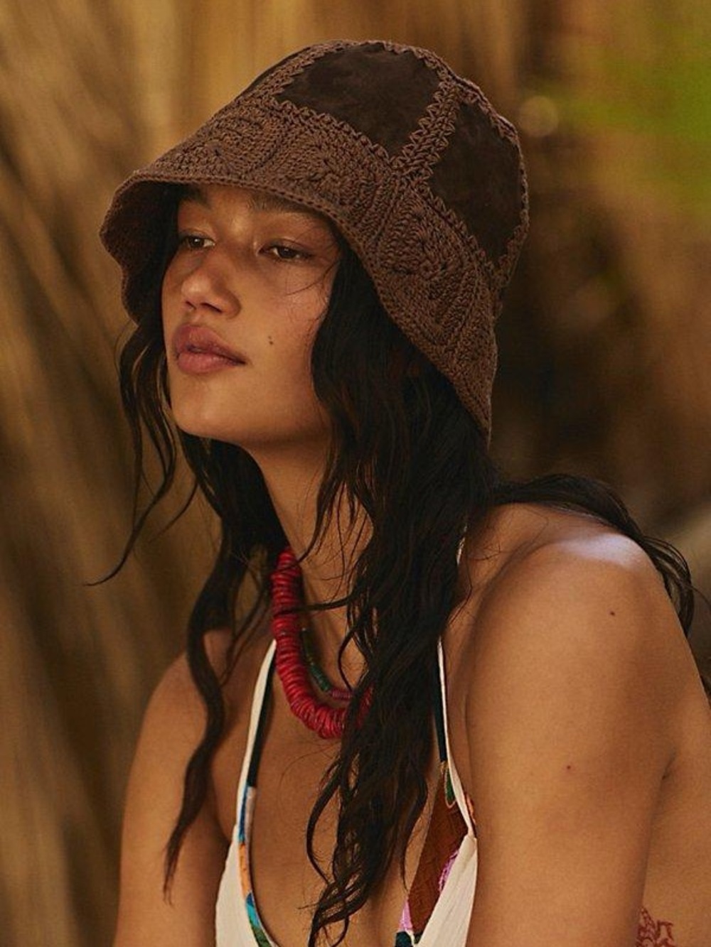 Free people Cameron suede bucket hat - Women Accessories
